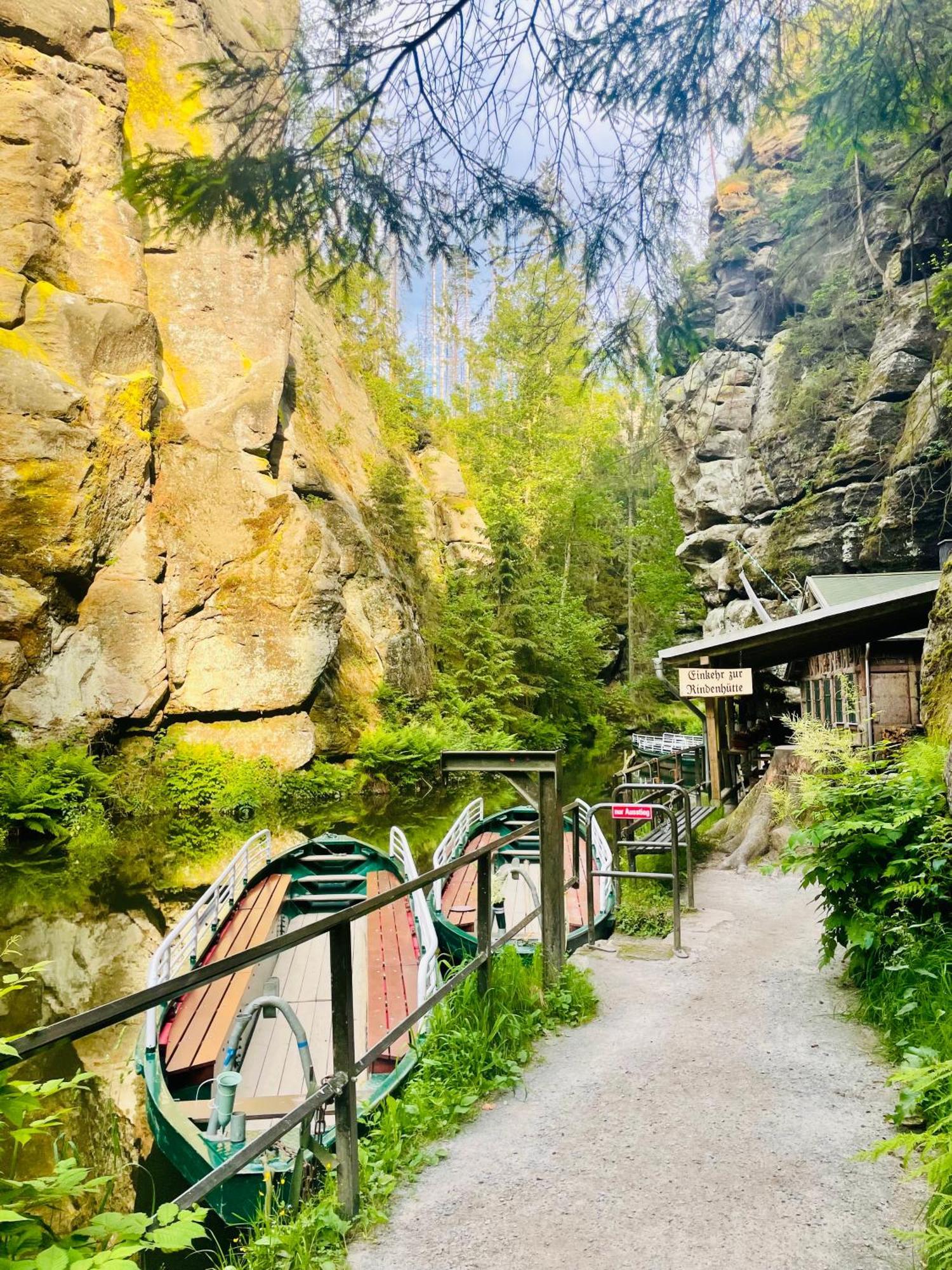 Ferienhaus Winterbergblick, Saechsische Schweiz Hinterhermsdorf Buitenkant foto