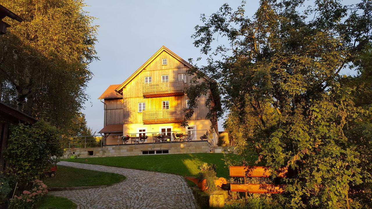 Ferienhaus Winterbergblick, Saechsische Schweiz Hinterhermsdorf Buitenkant foto